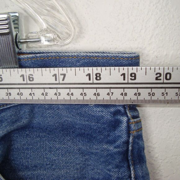 Levis 501XX STF Red Tab Jeans Mens Tag Size 40x36(32) Y2K Made in Mexico - Picture 5 of 16